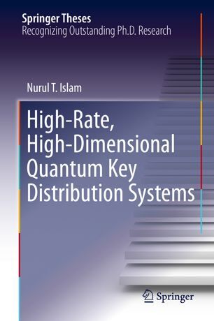 High-Rate, High-Dimensional Quantum Key Distribution Systems